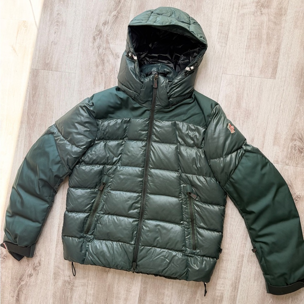 Moncler Grenoble Forest Green Puffer Jacket
